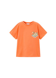T-shirt bambino arancia Mayoral