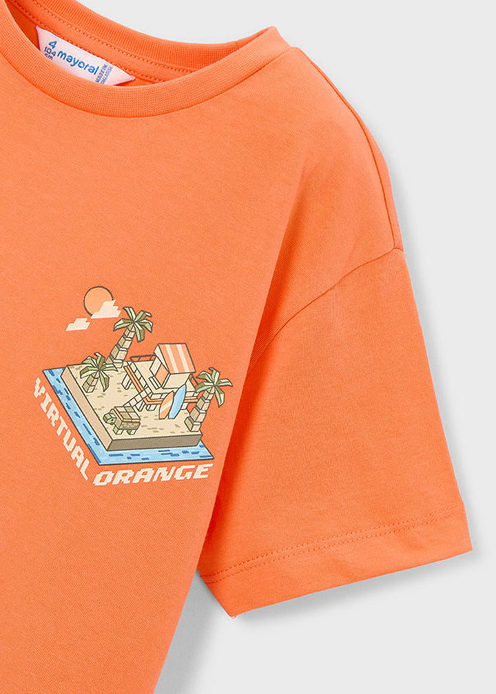 MAYORAL T-shirt MAYORAL da BAMBINO - Arancia