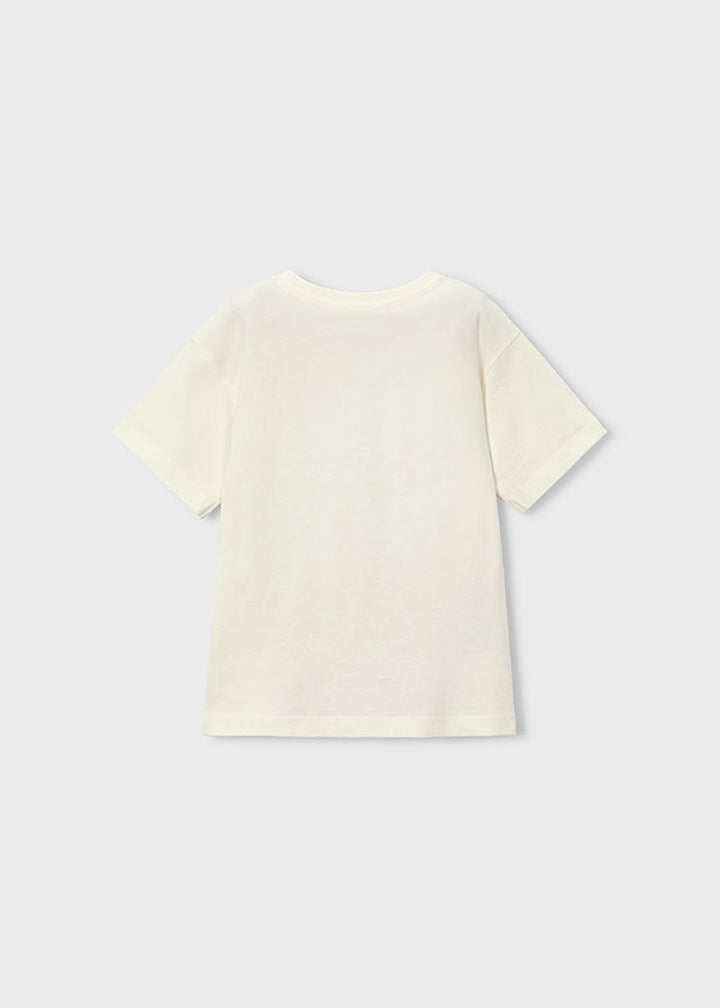 MAYORAL T-shirt MAYORAL da BAMBINO - Panna