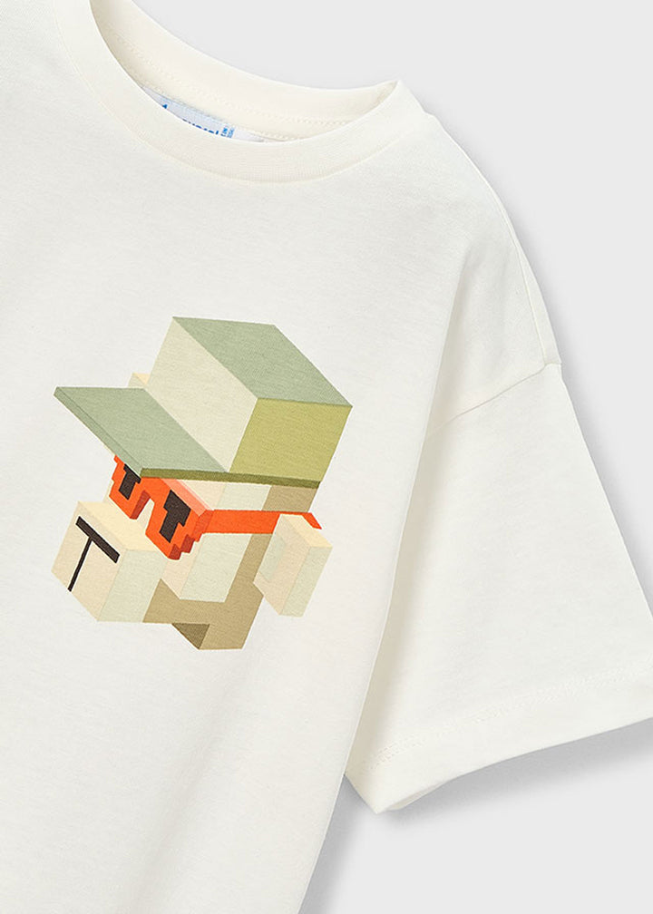 MAYORAL T-shirt MAYORAL da BAMBINO - Panna