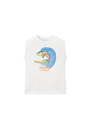 Top bambino bianco Mayoral – 3085
