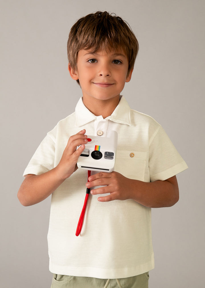 MAYORAL Polo MAYORAL da BAMBINO - Panna