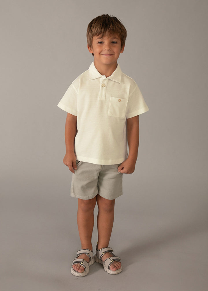 MAYORAL Polo MAYORAL da BAMBINO - Panna