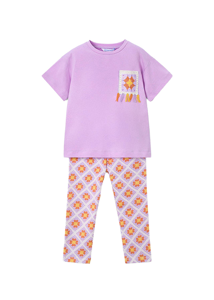 MAYORAL Completo MAYORAL da BAMBINA - LILAC