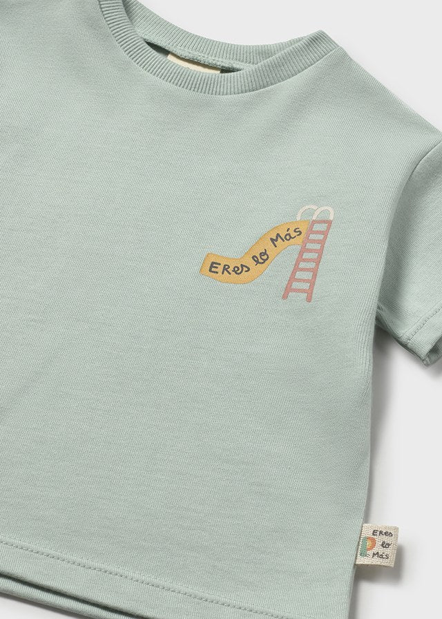 MAYORAL NEWBORN T-shirt MAYORAL NEWBORN da NEONATA - Menta