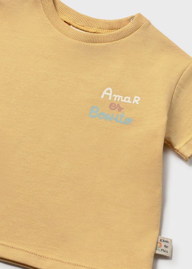 MAYORAL NEWBORN T-shirt MAYORAL NEWBORN da NEONATA - Miele