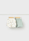 MAYORAL NEWBORN Shorts MAYORAL NEWBORN da NEONATA - Menta