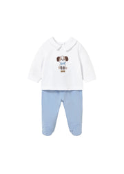Completo neonato azzurro Mayoral – 1501