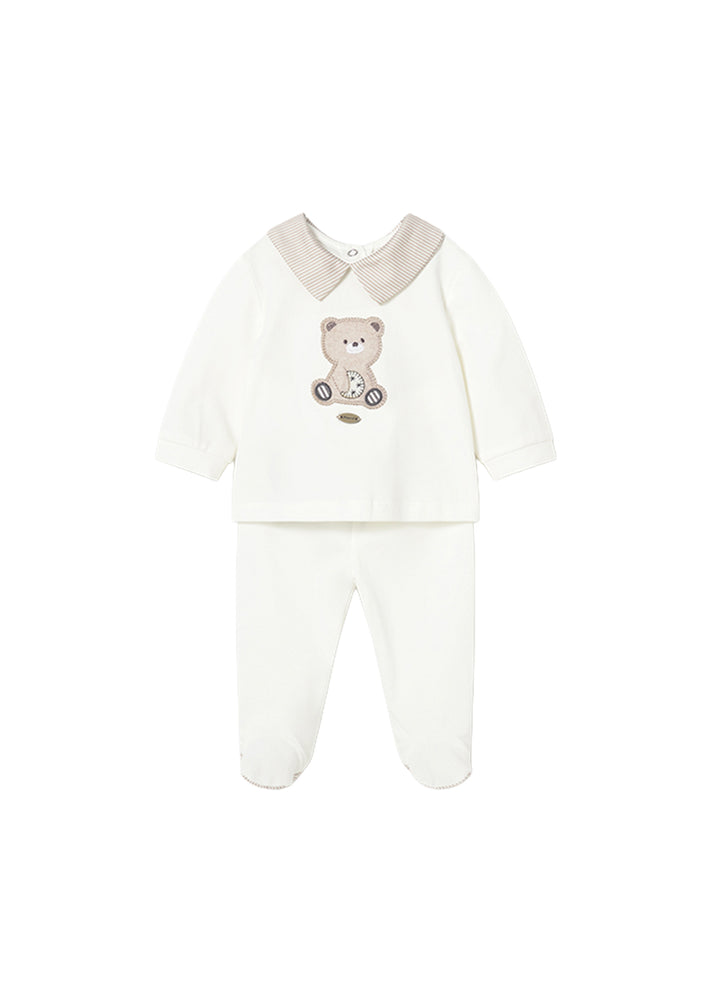 MAYORAL NEWBORN Completo MAYORAL NEWBORN da NEONATO - Ecrù