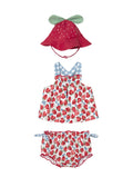 Completo MAYORAL NEWBORN da NEONATA - Rosso