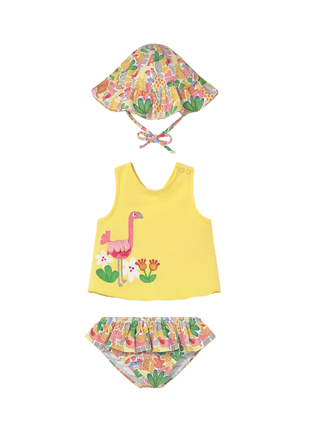 MAYORAL NEWBORN Completo MAYORAL NEWBORN da NEONATA - MOSTARDA