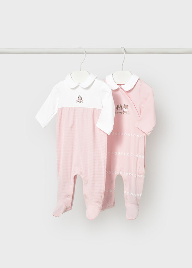 MAYORAL NEWBORN Tutina MAYORAL NEWBORN da NEONATA - Rosa Baby
