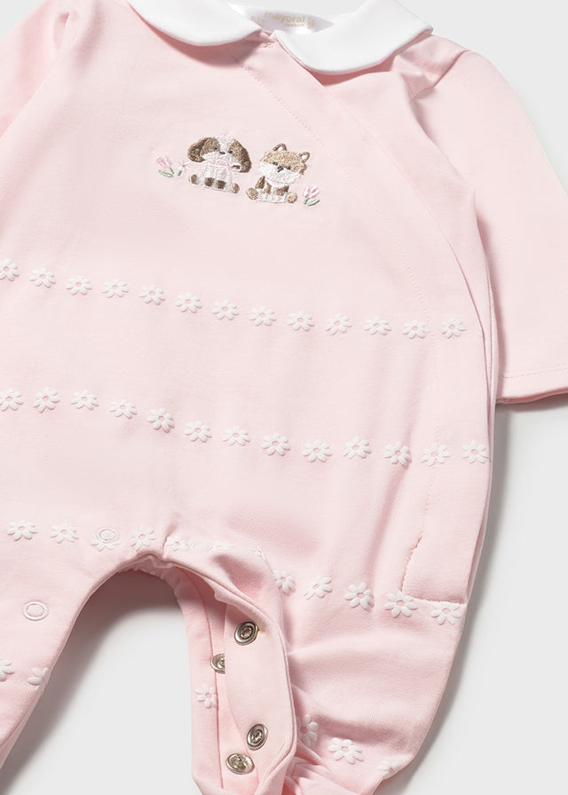 MAYORAL NEWBORN Tutina MAYORAL NEWBORN da NEONATA - Rosa Baby