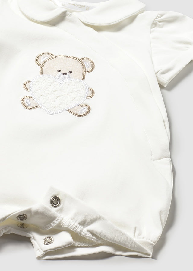 MAYORAL NEWBORN Tutina MAYORAL NEWBORN da NEONATA - Ecrù