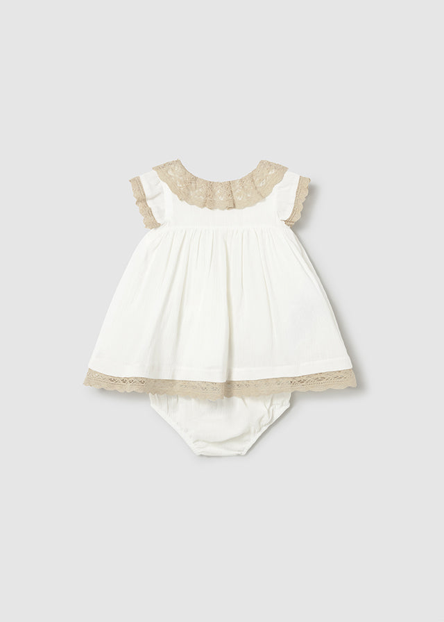 MAYORAL NEWBORN Abito MAYORAL NEWBORN da NEONATA - Panna