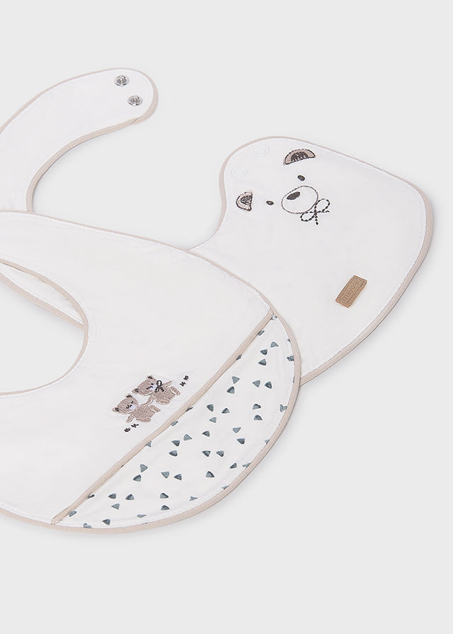 MAYORAL NEWBORN Bavaglino MAYORAL NEWBORN da NEONATO - Ecrù