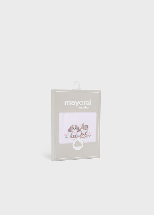 MAYORAL NEWBORN Bavaglino MAYORAL NEWBORN da NEONATA - Rosa Baby