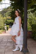 Abito MIMILU da BAMBINA 559 - Bianco