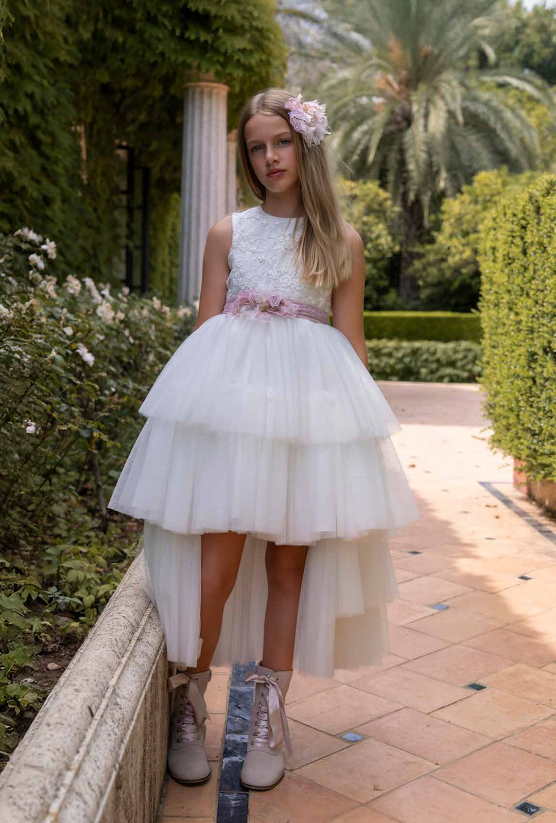 MIMILU Abito MIMILU da BAMBINA 568 - Bianco