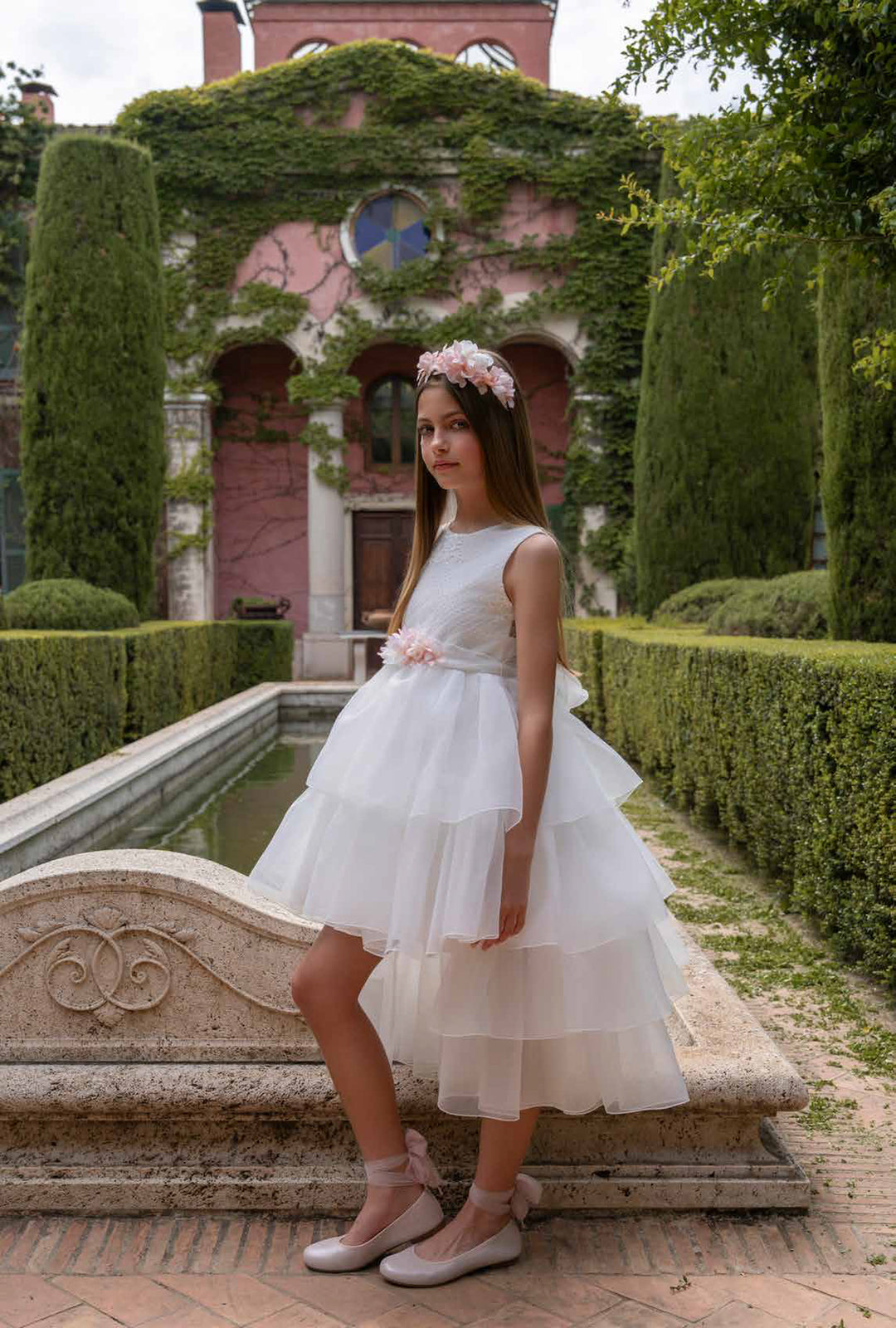 MIMILU Abito MIMILU da BAMBINA 577 - Bianco