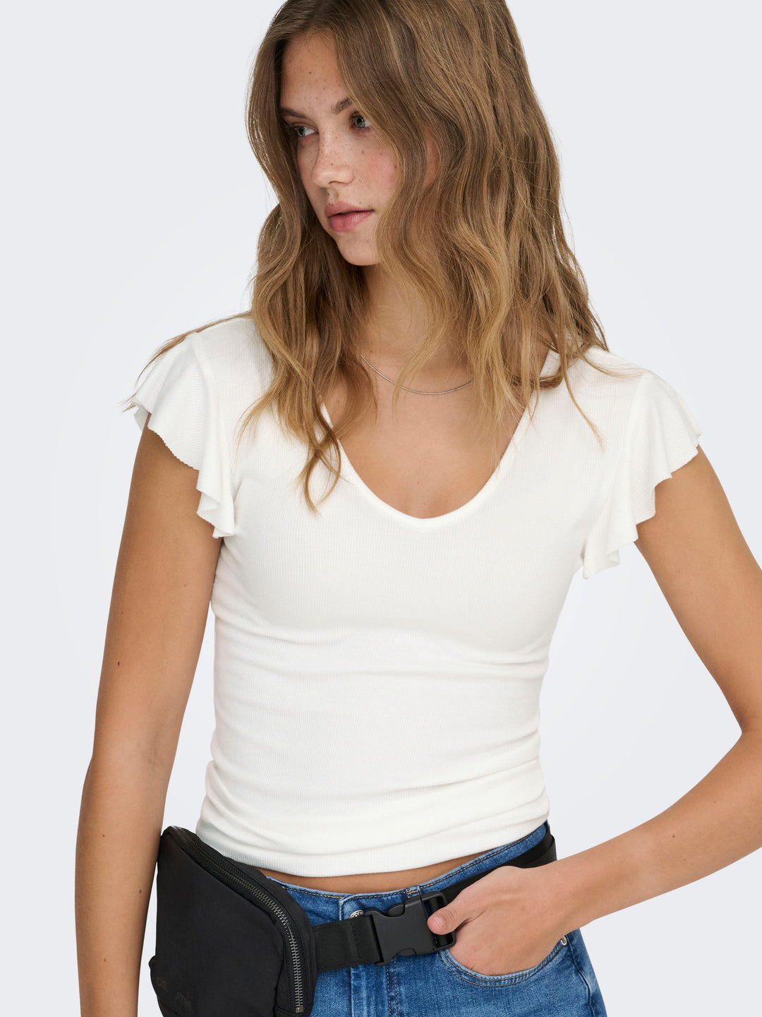 ONLY Top ONLY da DONNA - WHITE