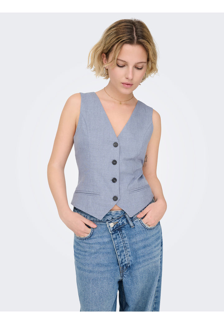 ONLY Gilet ONLY da DONNA - Blue