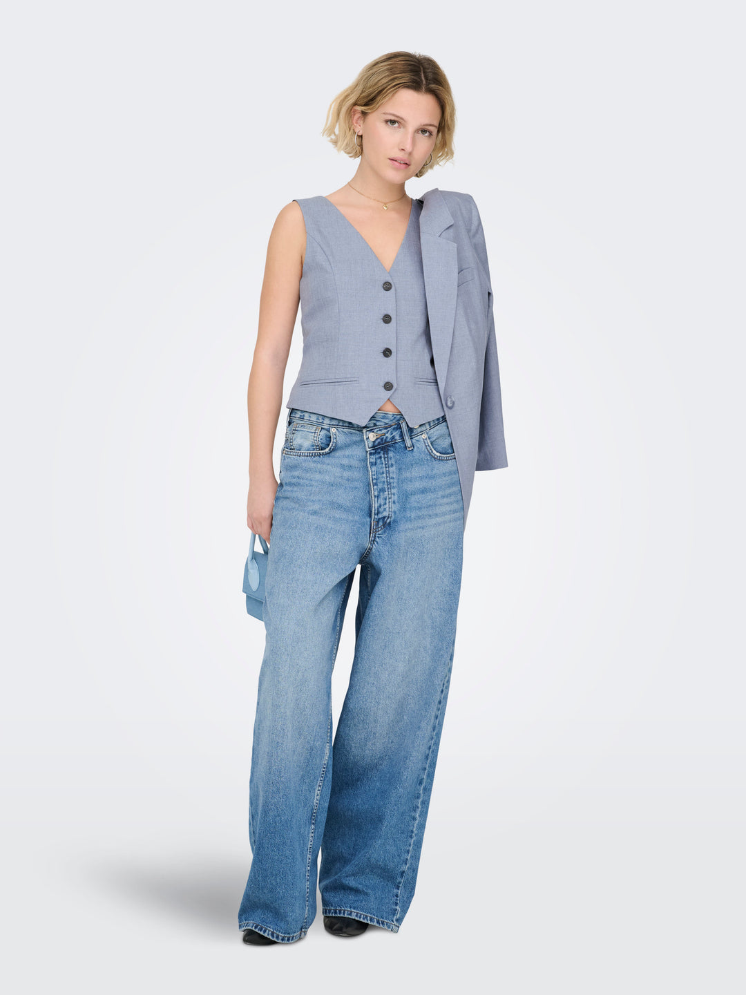 ONLY Gilet ONLY da DONNA - Blue