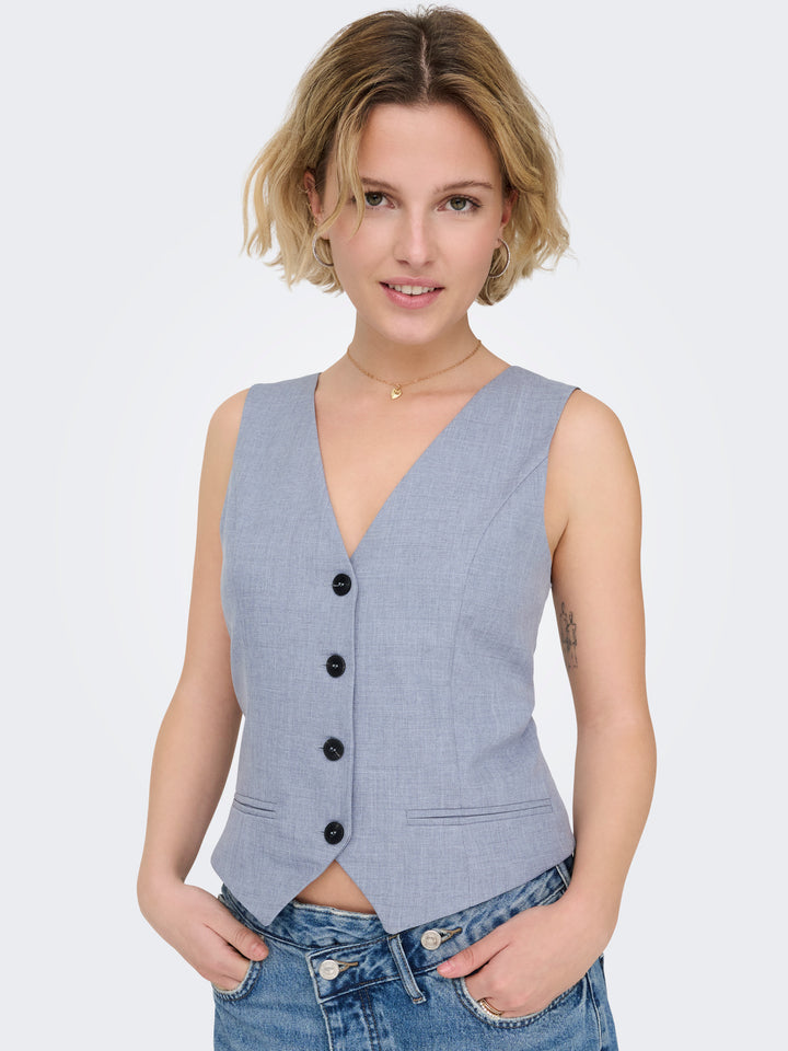 ONLY Gilet ONLY da DONNA - Blue