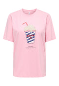 T-shirt ONLY da DONNA - Rosa