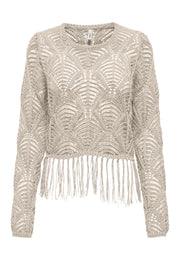 Pullover donna grigio Only