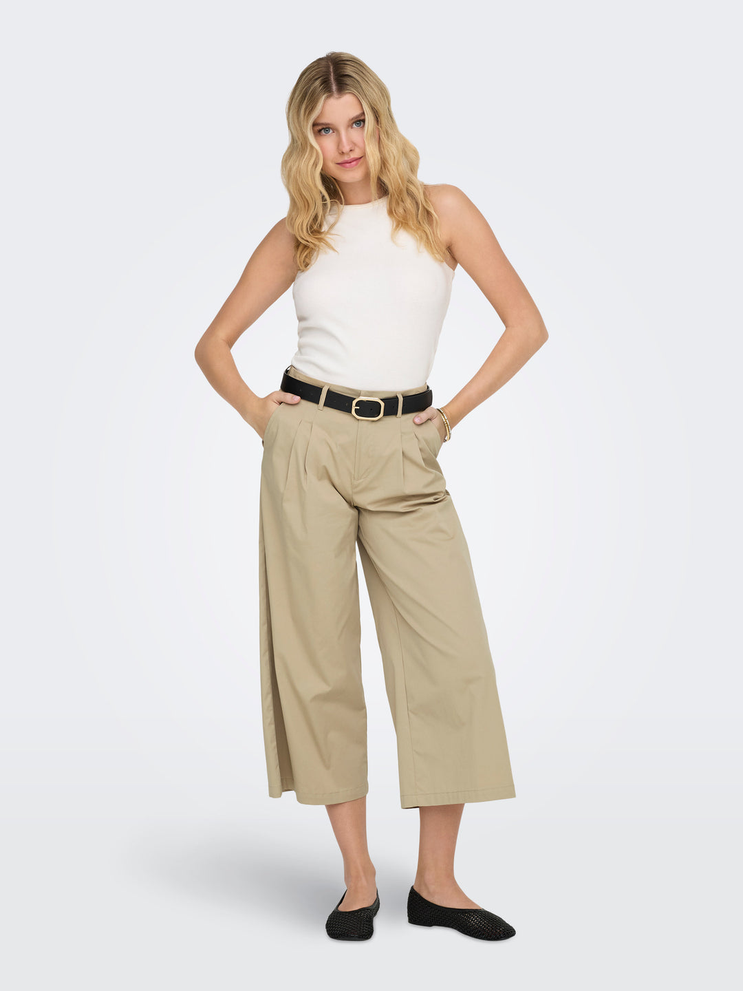 ONLY Pantalone ONLY da DONNA - WHITE
