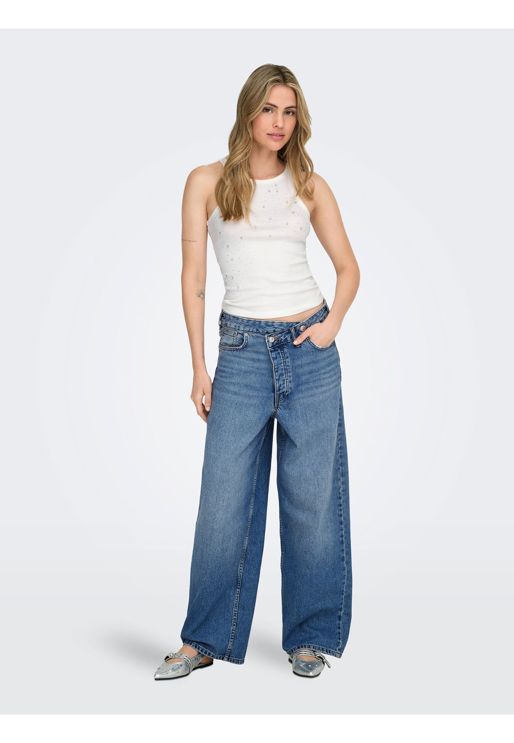 ONLY Top ONLY da DONNA - WHITE