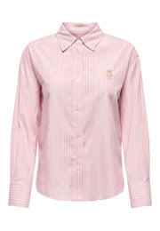 Camicia donna rosa Only