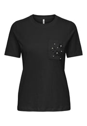 T-shirt donna nero Only – 15371980