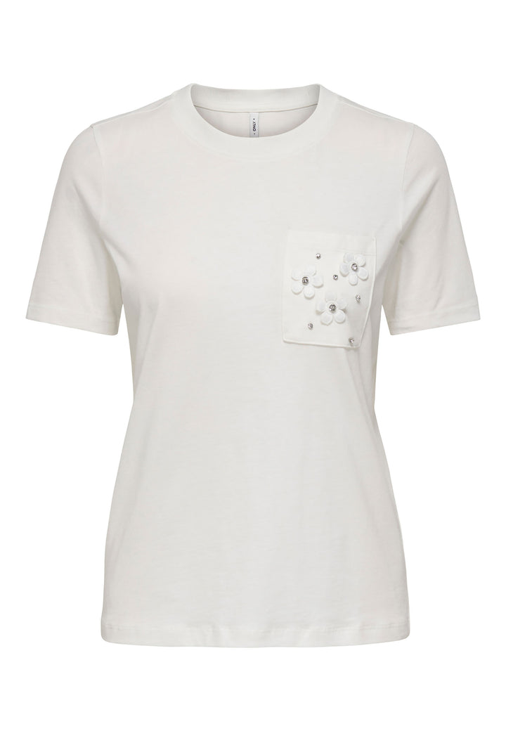 ONLY T-shirt ONLY da DONNA - WHITE