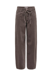 Jeans donna marrone Only