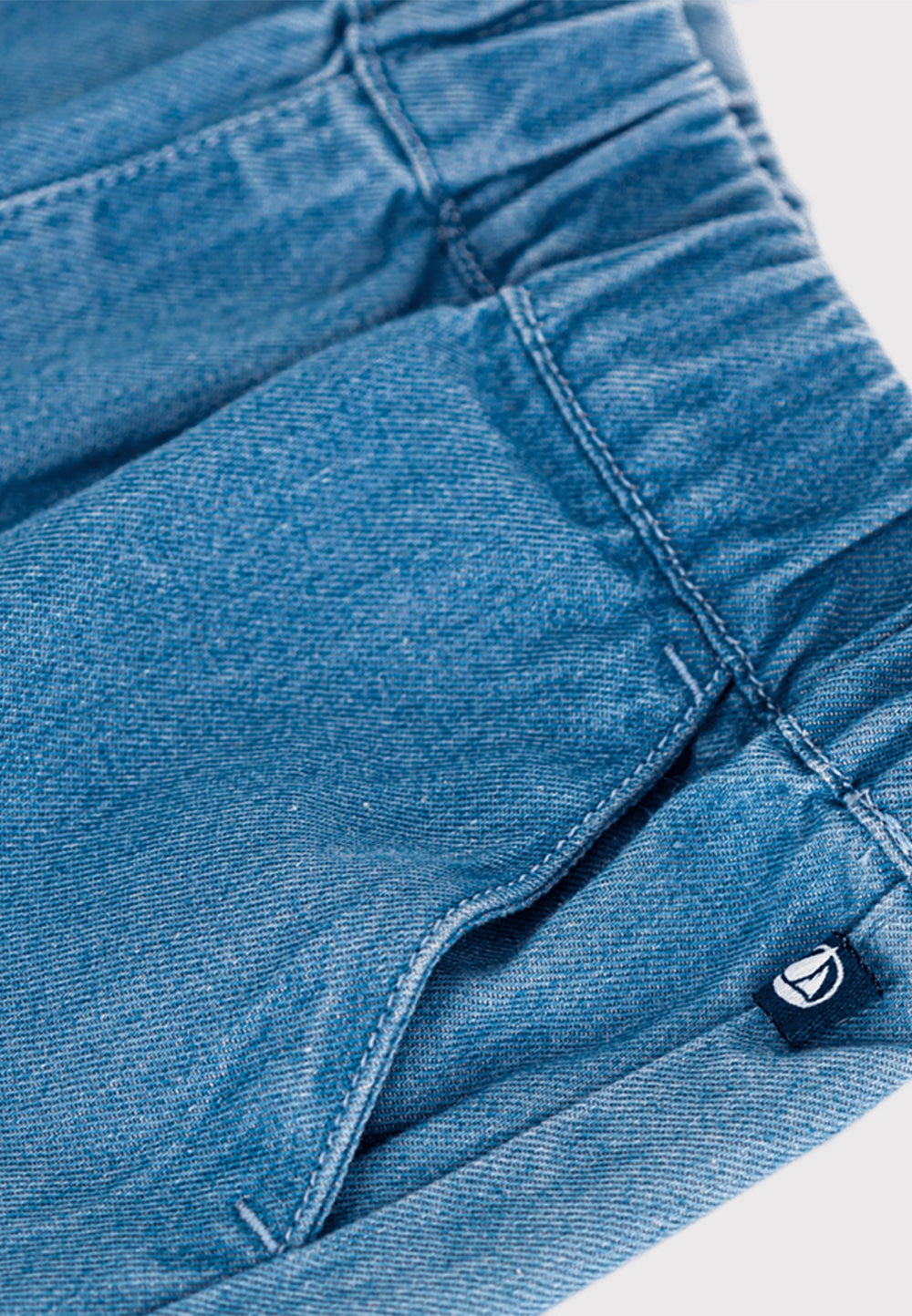 PETIT BATEAU Bermuda PETIT BATEAU da BAMBINO - DENIM CLAIR