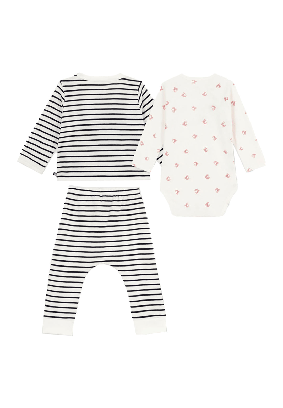 PETIT BATEAU Completo PETIT BATEAU da NEONATI - Marshmallow