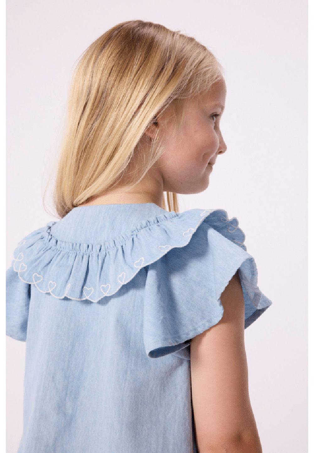 PETIT BATEAU Blusa PETIT BATEAU da BAMBINA - bleu clair