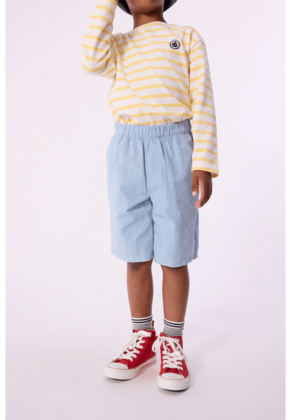 PETIT BATEAU Bermuda PETIT BATEAU da BAMBINO - bleu clair