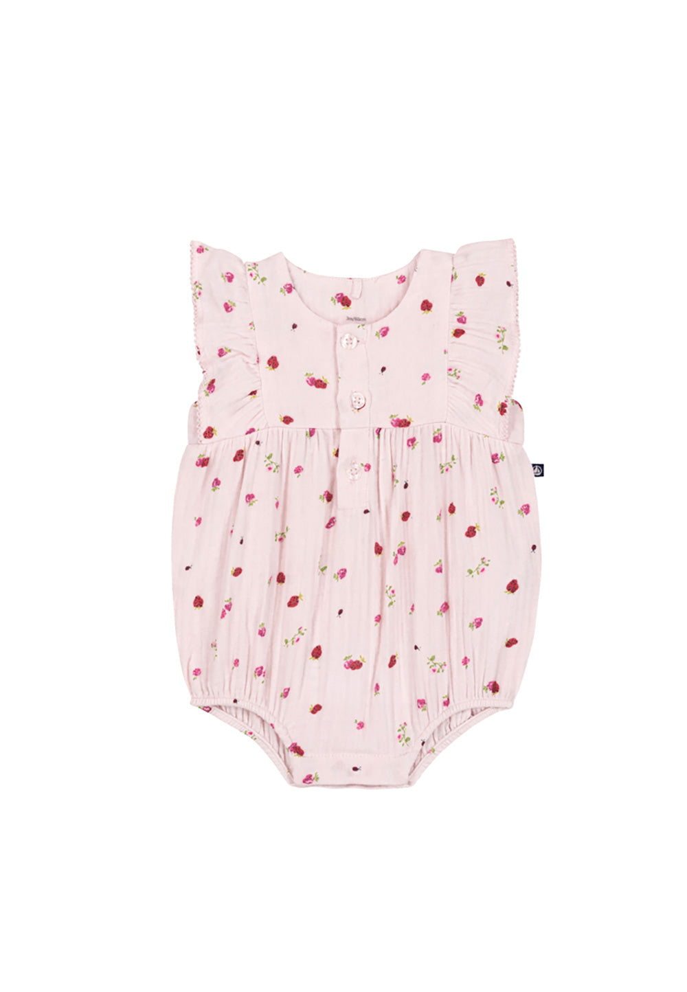 PETIT BATEAU Tutina PETIT BATEAU da NEONATA - barely/multico