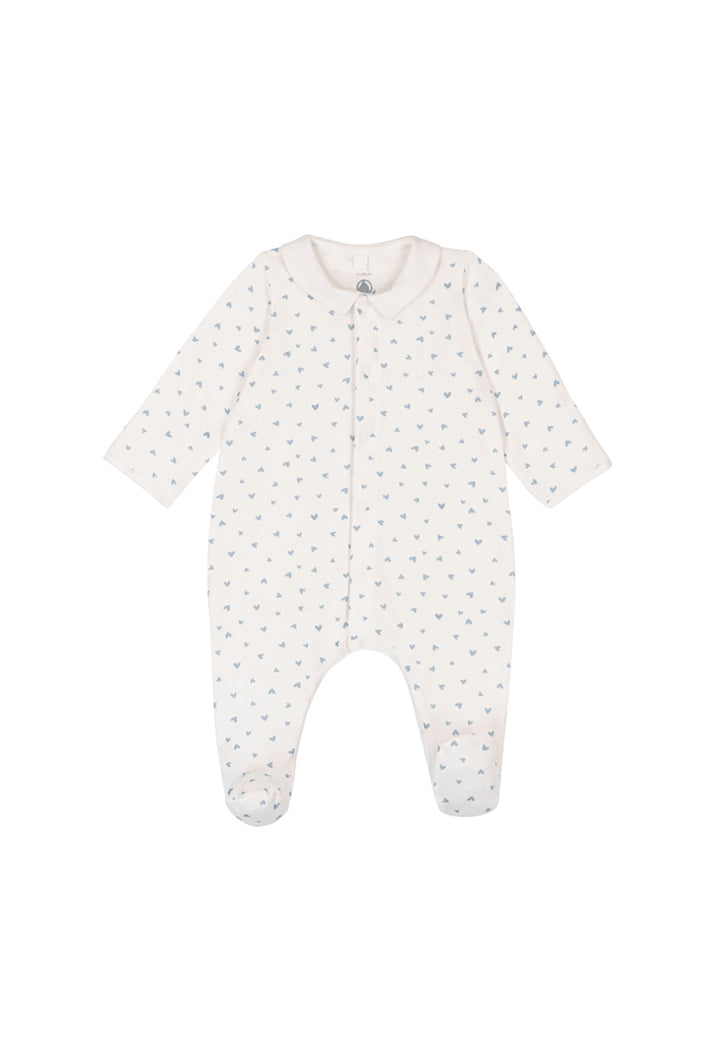 PETIT BATEAU Tutina PETIT BATEAU da NEONATI - marshmallow/flo