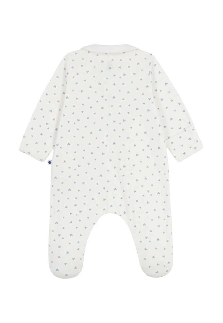PETIT BATEAU Tutina PETIT BATEAU da NEONATI - marshmallow/flo
