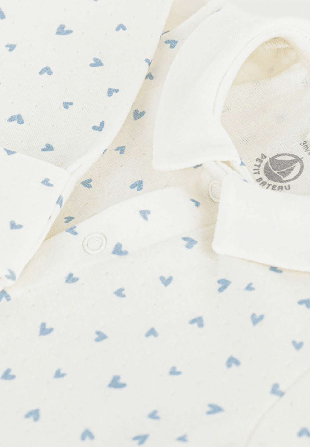PETIT BATEAU Tutina PETIT BATEAU da NEONATI - marshmallow/flo