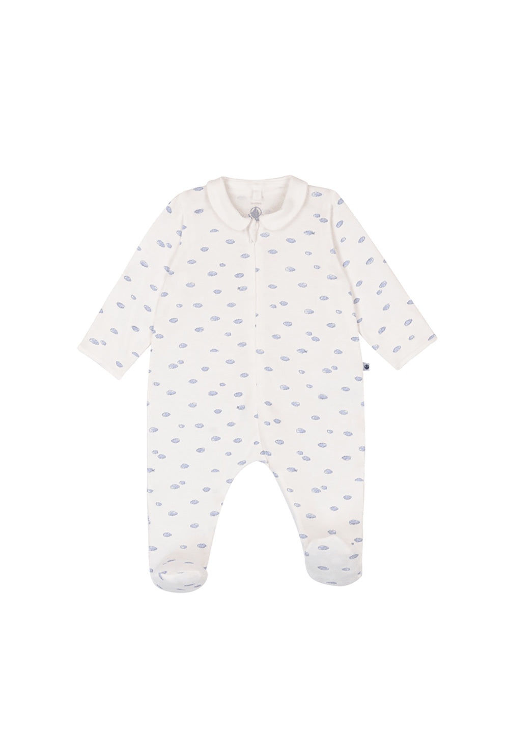 PETIT BATEAU Tutina PETIT BATEAU da NEONATI - MARSHMALLOW/MULTICO
