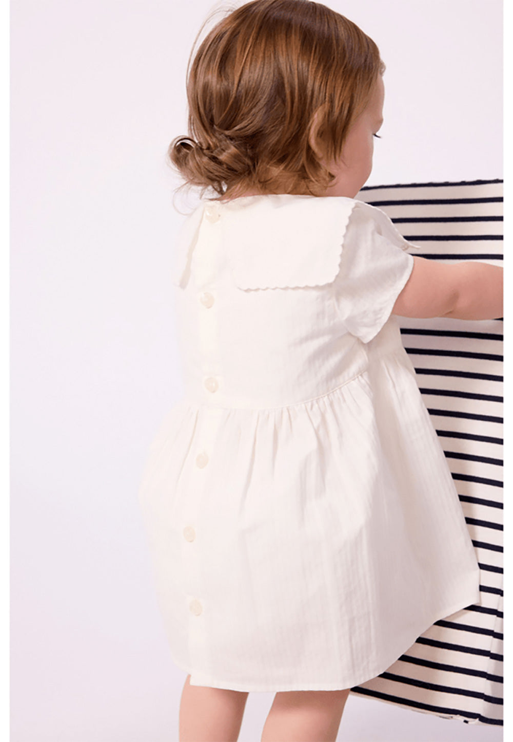 PETIT BATEAU Abito PETIT BATEAU da BAMBINA - Marshmallow