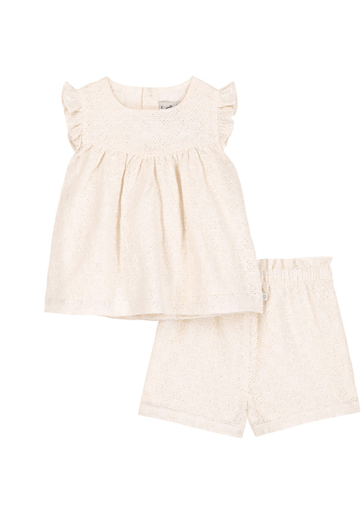 PETIT BATEAU Completo PETIT BATEAU da BAMBINA - Marshmallow