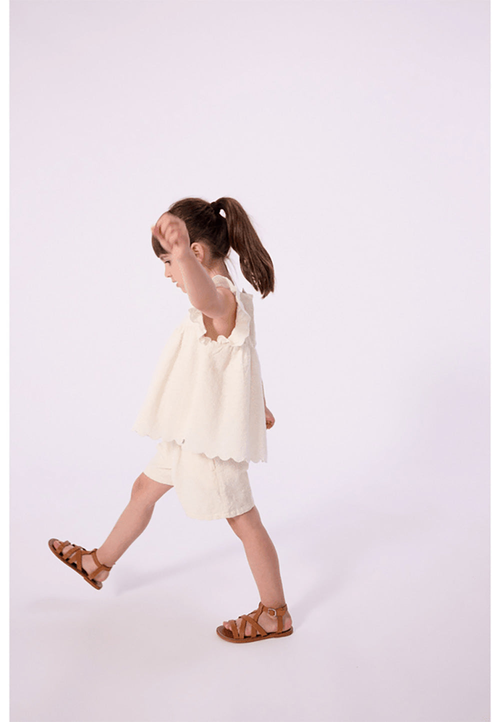 PETIT BATEAU Shorts PETIT BATEAU da BAMBINA - Marshmallow