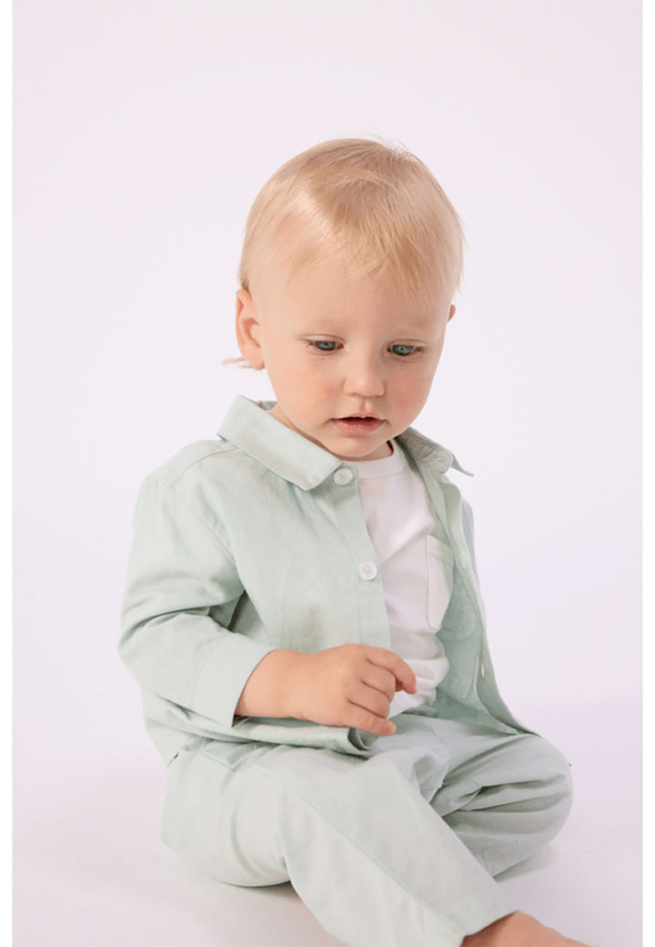 PETIT BATEAU Camicia PETIT BATEAU da BAMBINO - spray