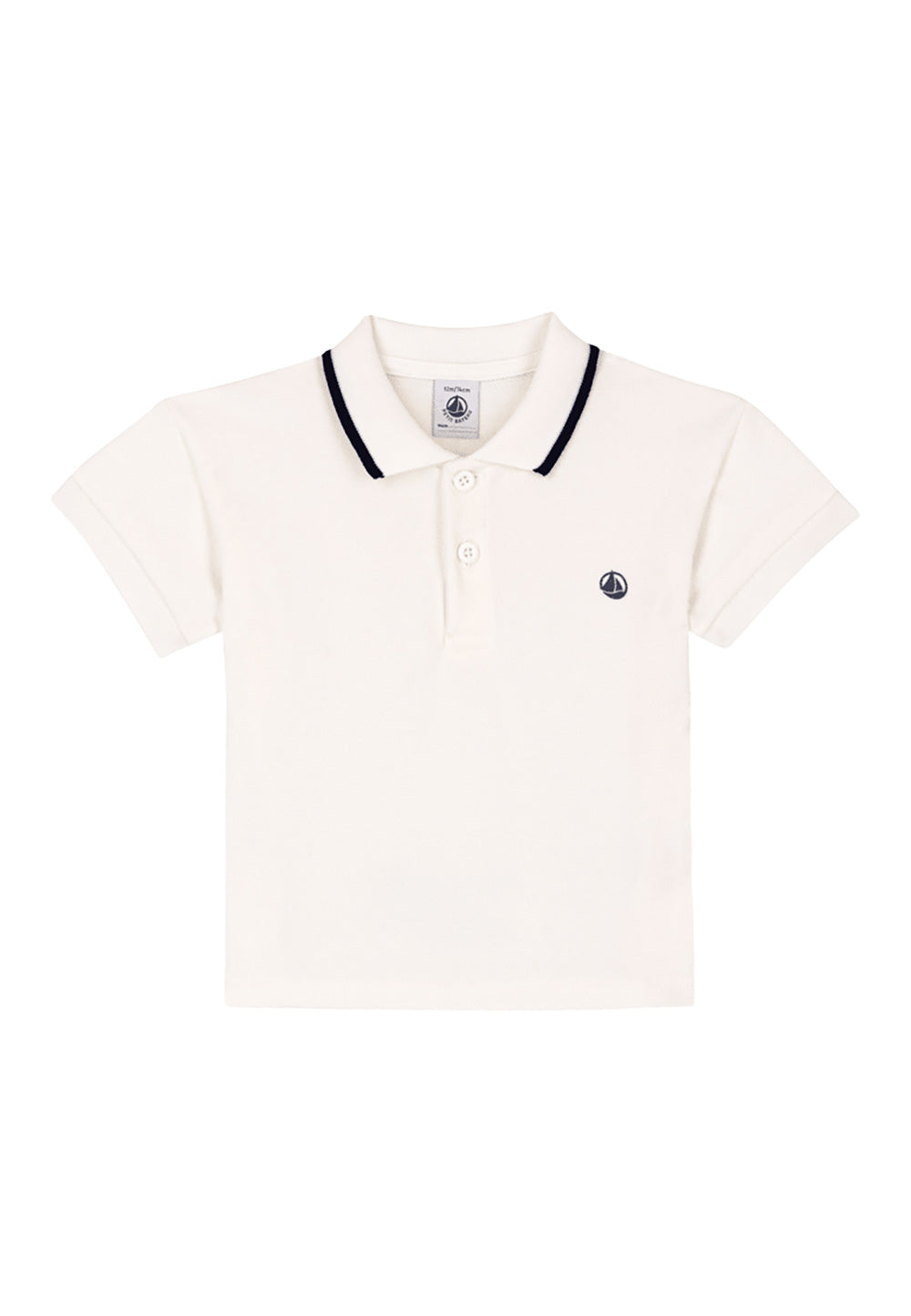 PETIT BATEAU Polo PETIT BATEAU da BAMBINO - Marshmallow